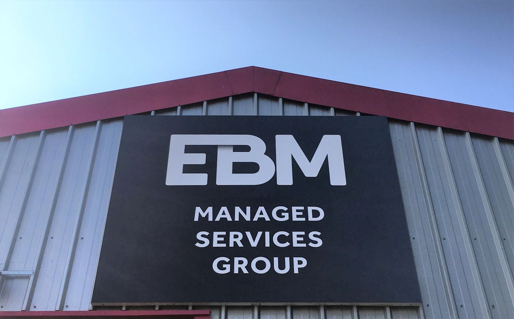 CONTINUED GROWTH FOR EBM Re-Writing the Rule Book - Print.IT Reseller - EBM Office Exterior EBM Running on 100% Electricity from Renewable Sources