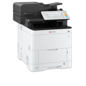 Kyocera ECOSYS MA3500cix multifunctional all in one printer photocopier.